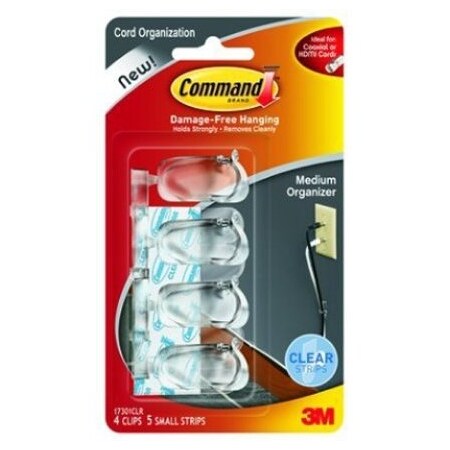 3M Med Cordclip/Adhesstrip 17301CLRES